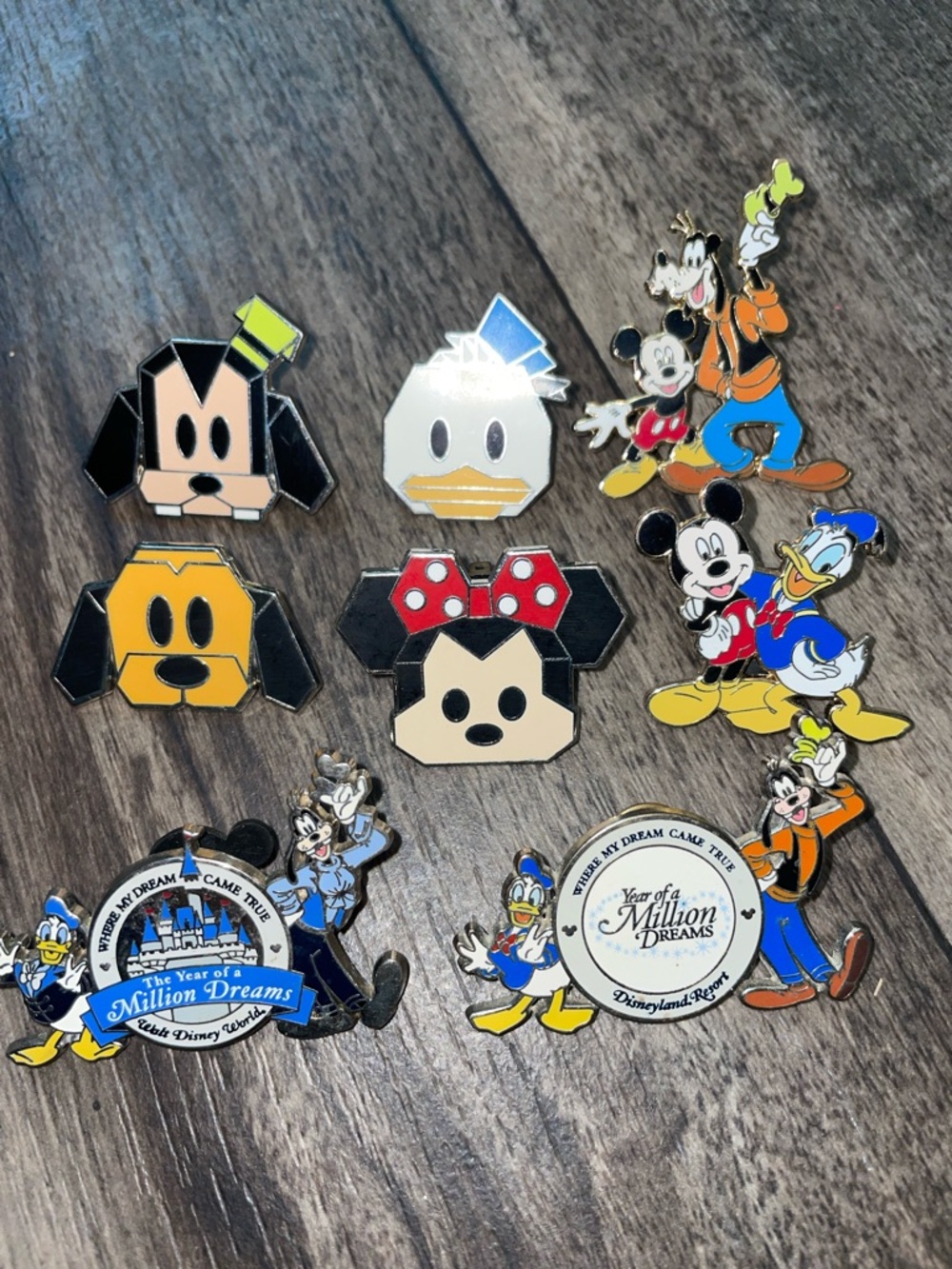 Disney pins-$6 each!